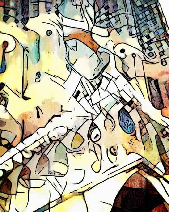 Kandinsky trifft Barcelona, Motiv 11 von zamart