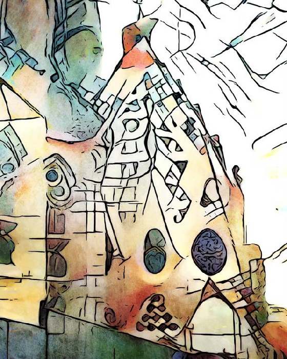 Kandinsky trifft Barcelona, Motiv 9 von zamart