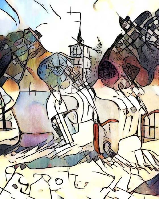 Kandinsky trifft Binz, Motiv 2 von zamart