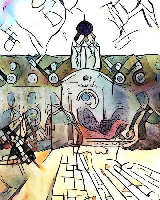 Kandinsky trifft Binz, Motiv 4 von zamart