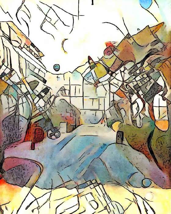 Kandinsky trifft Binz, Motiv 6 von zamart