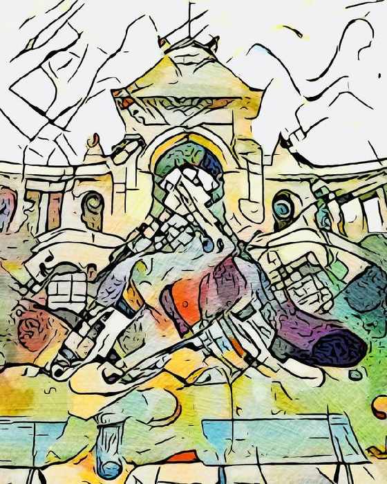 Kandinsky trifft Marseille, Motiv 4 von zamart