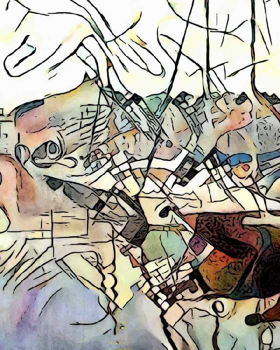 Kandinsky trifft Marseille, Motiv 7 von zamart