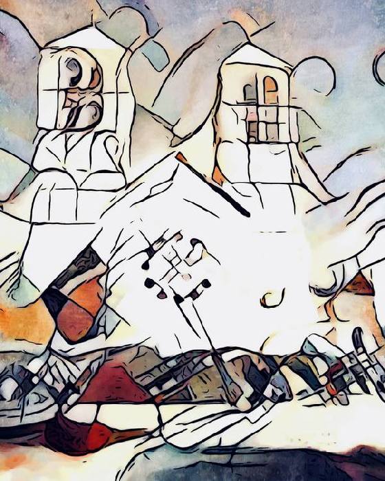 Kandinsky trifft Münster, Motiv 5 von zamart