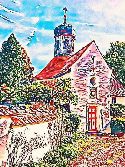 Kirche in Süddeutschland von zamart