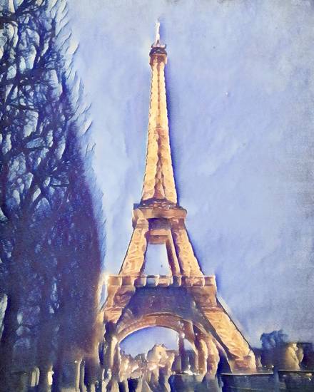 Eiffelturm in Paris, AQ 9 2023