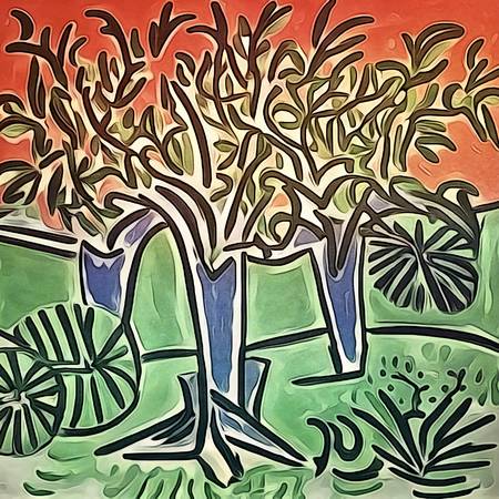 Herbstlandschaft-Matisse inspired 2023