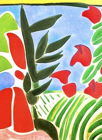 Im Blumengarten, Motiv 2 - Matisse inspired 2023