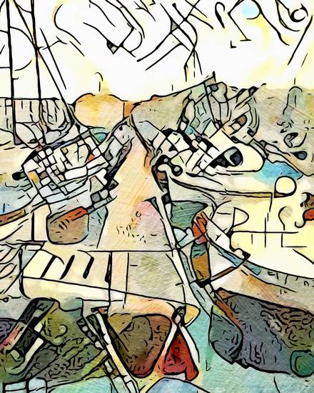 Kandinsky trifft Marseille, Motiv 10 2022