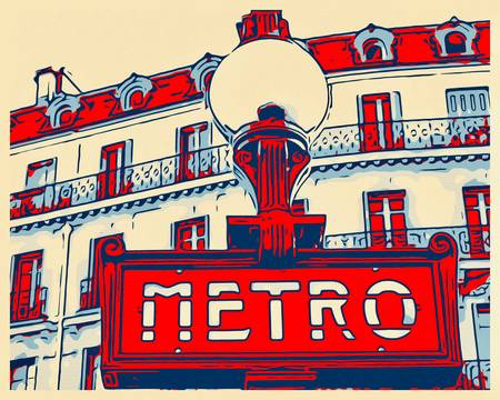 Metro in Paris 2022