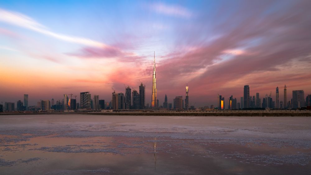 Skyline von Dubai von zohaib anjum